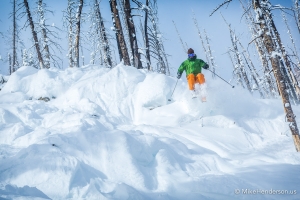 skiing vacation in Montana's Bitterroot Valley