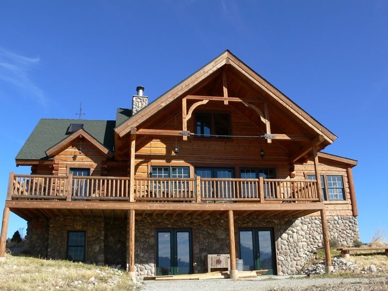 Big Sky Log Home Visit Bitterroot Valley